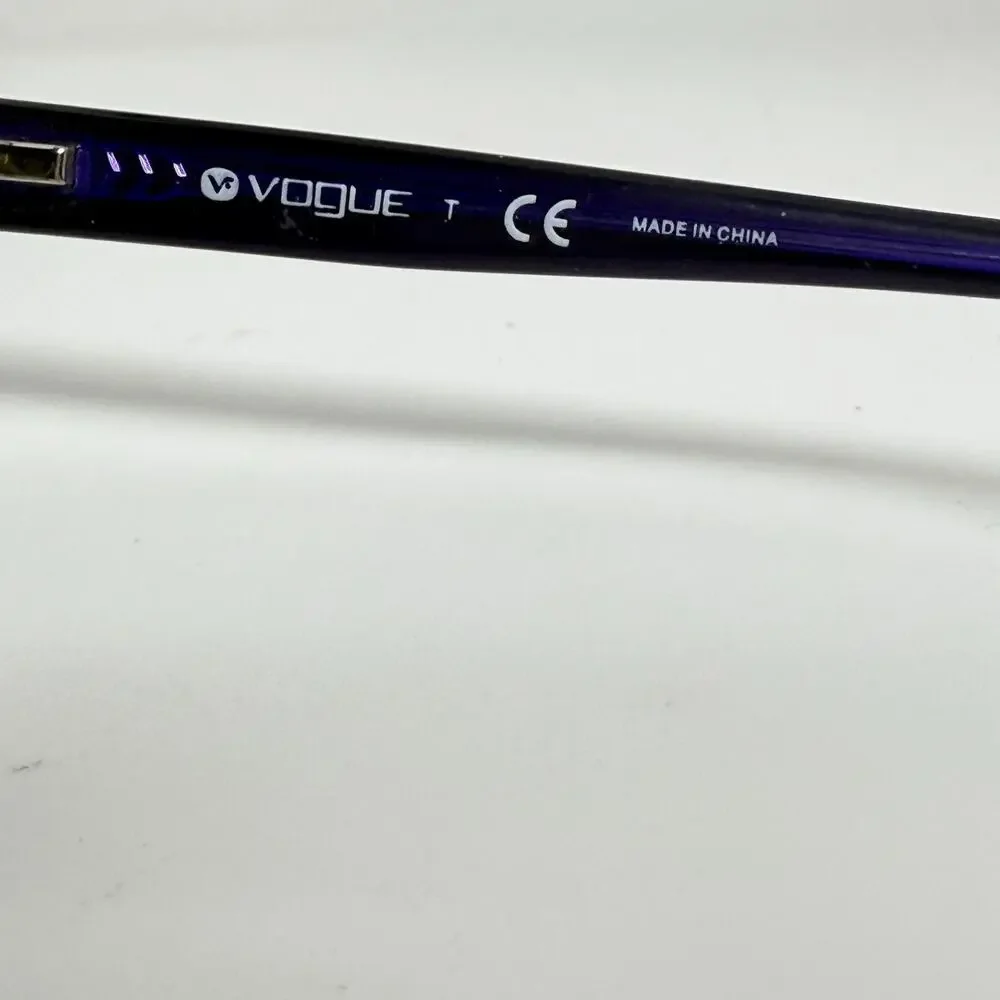 Vogue Eyewear VO 2767 1989 50-17-140 Black/Blue Full Rim Eyeglasses Frame H18170